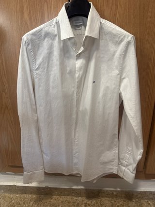 Camisa Calvin Klein Slim Fit Blanca