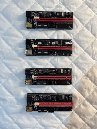 4 Riser PCIe VER009S USB 3.0 GPU