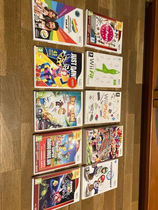 Nintendo Wii + 10 Juegos y Accesorios