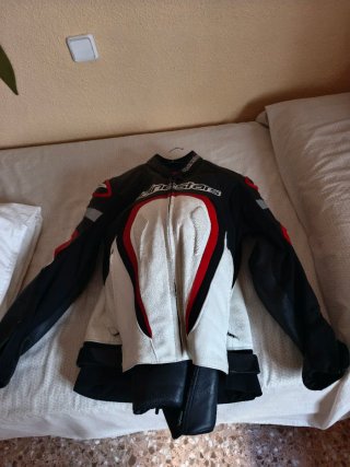 Mono de moto Alpinestars 2 piezas Talla 54