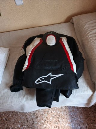 Mono de moto Alpinestars 2 piezas Talla 54