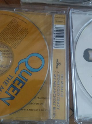Lote CD Singles Queen The Miracle