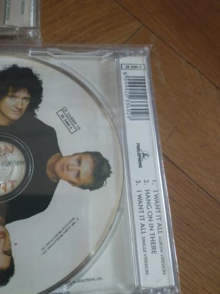 Lote CD Singles Queen The Miracle