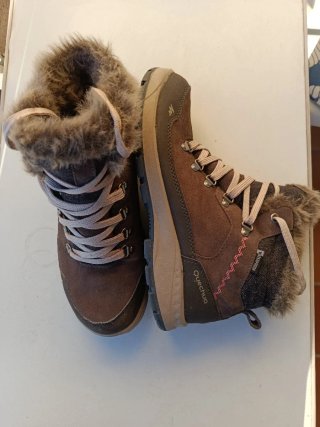 Botas de montaña Quechua marrones