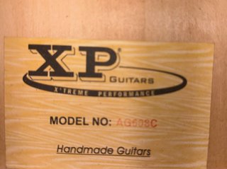 Guitarra XP Guitars AG608C