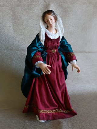 Figura Bambin Gesù Belén Napolitano