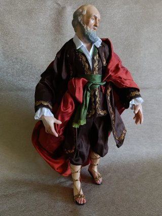 Figura Bambin Gesù Belén Napolitano