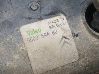 Faro antiniebla der citroen 9609759480 zx 457820