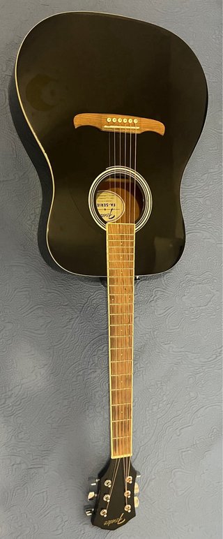 Guitarra Acústica Fender FA-125 BLK
