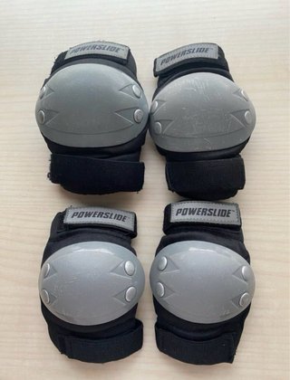 Protecciones Powerslide Rodilleras y Coderas