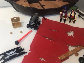 Barco Pirata Playmobil y Accesorios