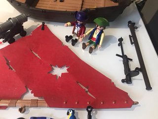 Barco Pirata Playmobil y Accesorios