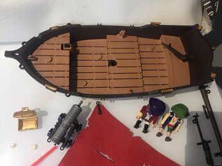 Barco Pirata Playmobil y Accesorios