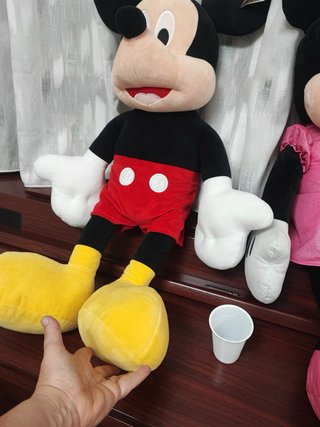 Peluche Gigante Minnie e Topolino Disney
