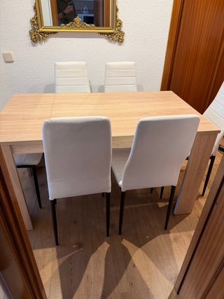 Mesa comedor y 6 sillas