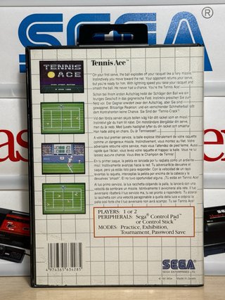 Tennis Ace Sega Master System CIB