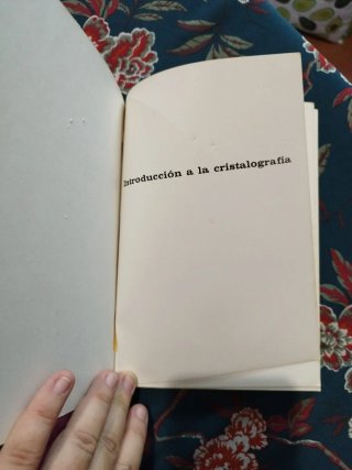 Introducción a la cristalografía