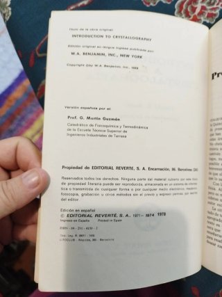Introducción a la cristalografía