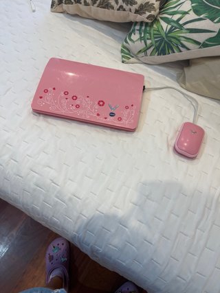 Ordenador rosa Vtech para niños
