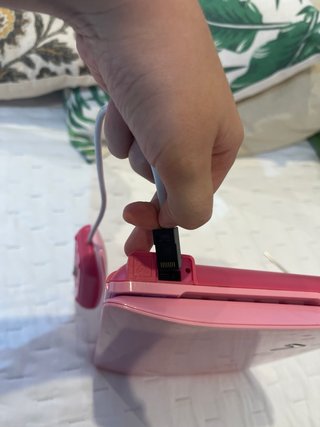Ordenador rosa Vtech para niños