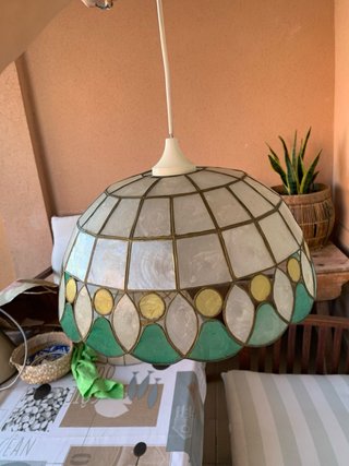 Lámpara colgante tiffany