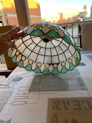 Lámpara colgante tiffany