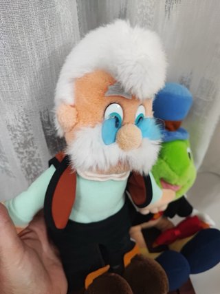 Peluche Geppetto e Grillo Parlante Disney