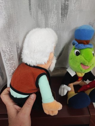 Peluche Geppetto e Grillo Parlante Disney