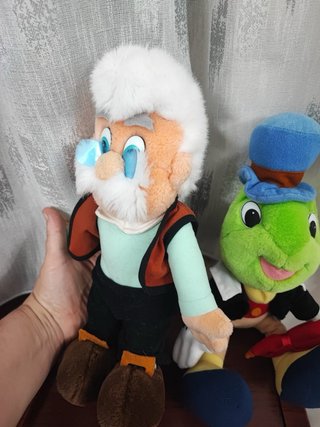 Peluche Geppetto e Grillo Parlante Disney