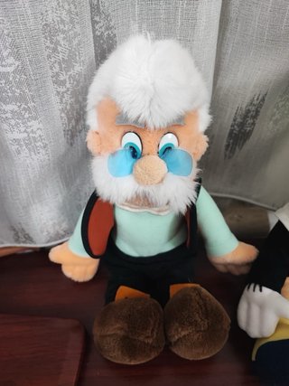 Peluche Geppetto e Grillo Parlante Disney