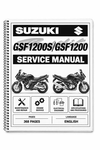 Manual Taller Suzuki GSF 1200S/GSF1200 2000-2002