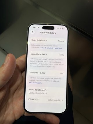 iPhone 15 Pro 256GB Plata
