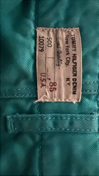 Bermudas Tommy Hilfiger Turquesa Talla L