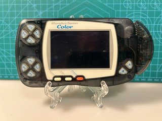 WonderSwan Color Skeleton Black + Wonderwave IR
