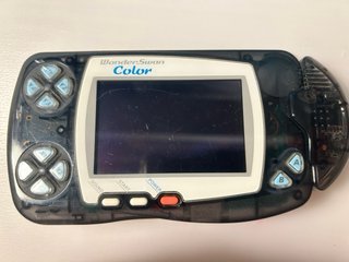 WonderSwan Color Skeleton Black + Wonderwave IR