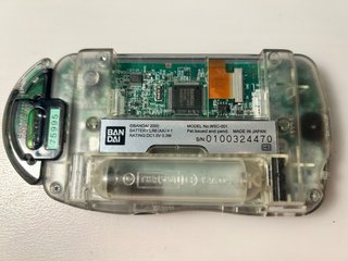 WonderSwan Color Skeleton Black + Wonderwave IR