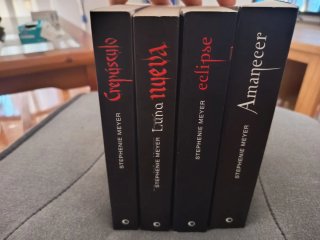 4 libros saga Crepusculo