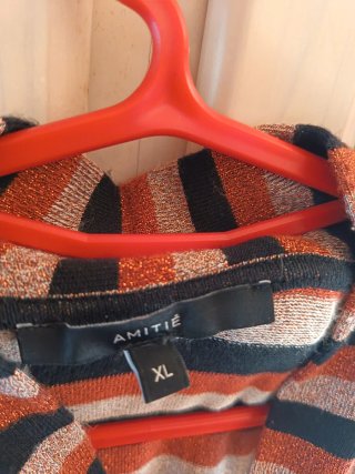 Vestido Amitié Rayas Talla XL