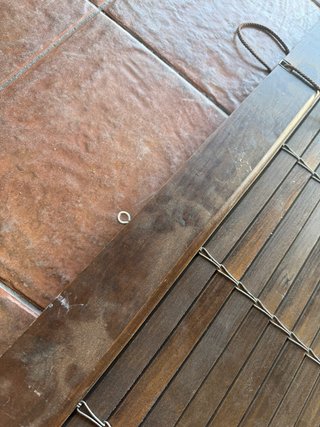Persianas de madera para ventana