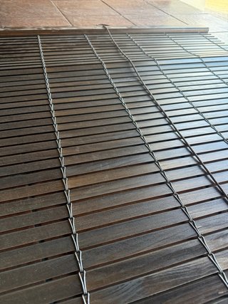 Persianas de madera para ventana