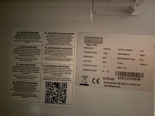 Congelador Polar 1 Puerta Blanco 365LCD613