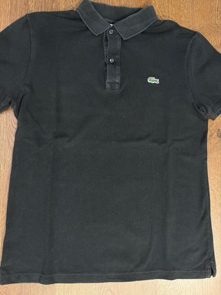 Polo Lacoste Hombre Negro
