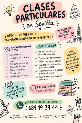 Clases particulares en Sevilla
