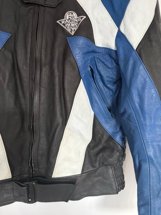 Chaqueta de piel para moto