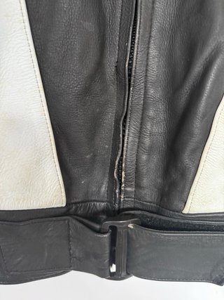 Chaqueta de piel para moto