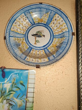 Lote antigüedades figuras pozo