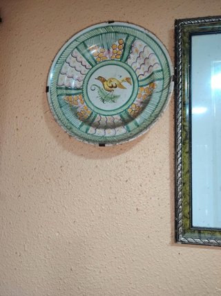 Lote antigüedades figuras pozo