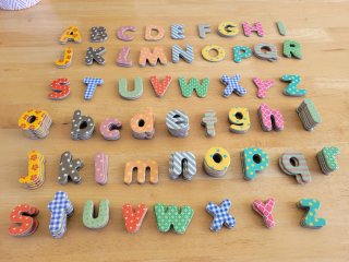 Juego Letras Magnéticas ABC United Office