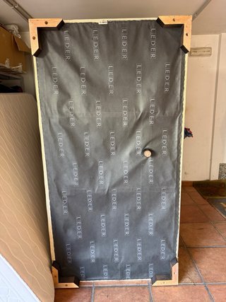 Sofá modular beige de tela