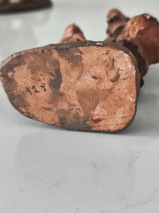 Figura Belén Terracota Olot Antigua